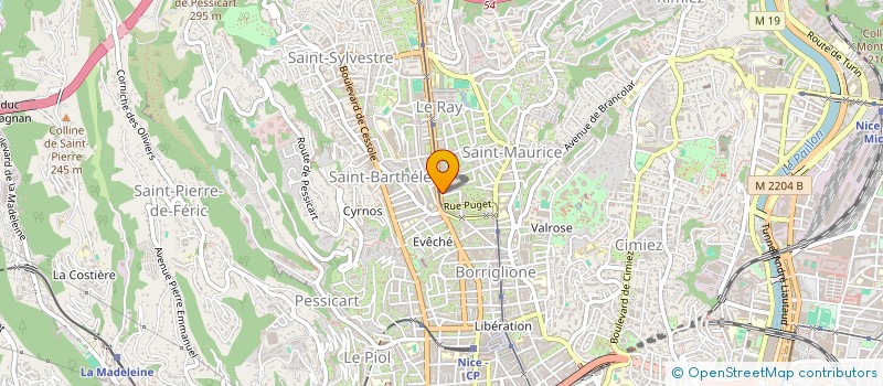 localisation de l'entreprise SARL LENA à NICE