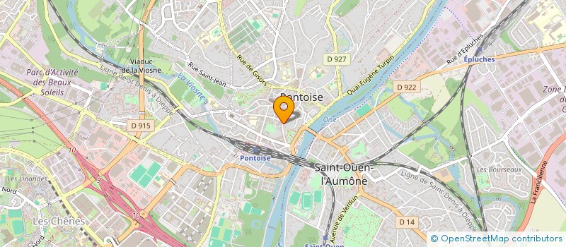 localisation de l'entreprise SARL LENEUTRE à PONTOISE