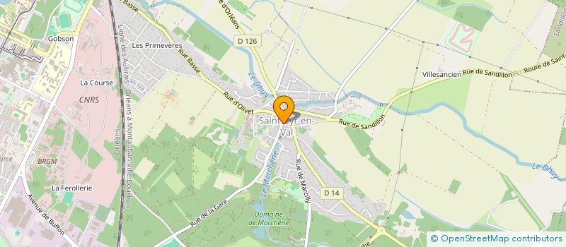 localisation de l'entreprise SARL LENGRAND à SAINT-CYR-EN-VAL
