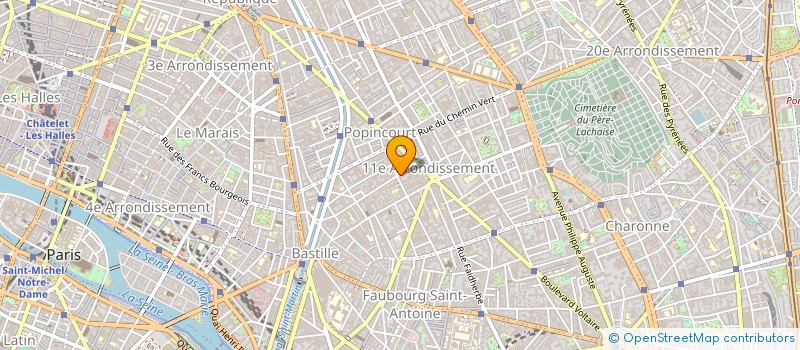 localisation de l'entreprise SARL LENNY  PARIS