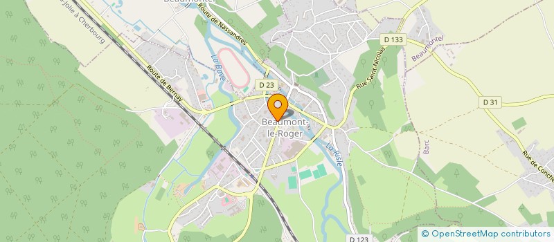 localisation de l'entreprise SARL LENORMAND GUYOT à BEAUMONT-LE-ROGER