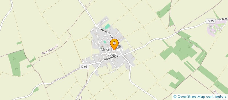 localisation de l'entreprise SARL LEO  MESNIL-SAINT-LOUP