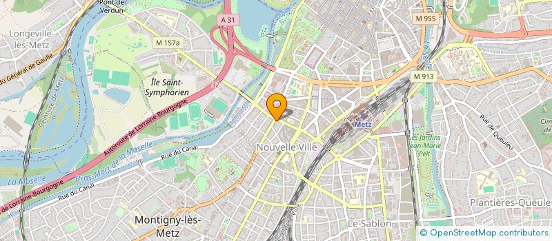 localisation de l'entreprise SARL LEONARD  METZ