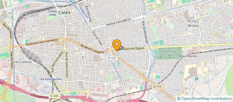 localisation de l'entreprise SARL LEONE  CALAIS