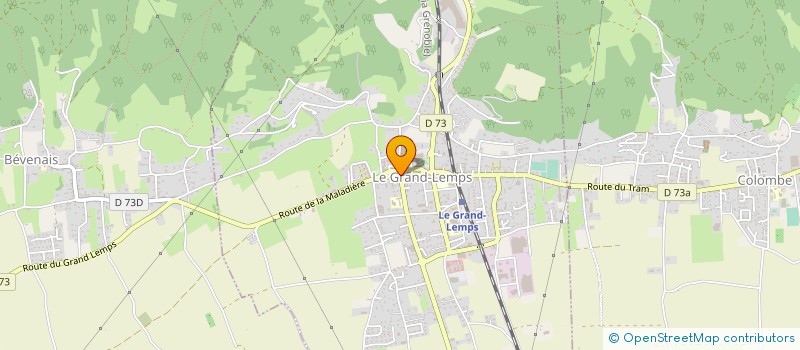 localisation de l'entreprise SARL LEONIX INFORMATIQUE  LE GRAND-LEMPS