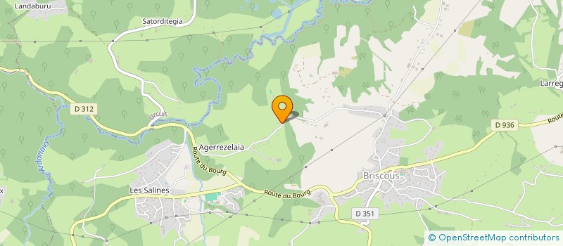 localisation de l'entreprise SARL LEONTONIN  BRISCOUS