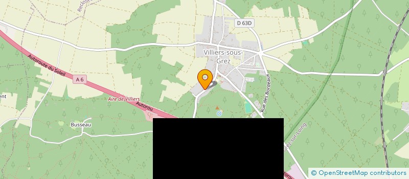 localisation de l'entreprise SARL LEPAGE  VILLIERS-SOUS-GREZ