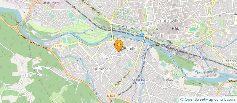 localisation de l'entreprise SARL LEPESQUEUX à PAU