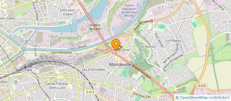 localisation de l'entreprise SARL LEPETIT CORPS à MONDEVILLE