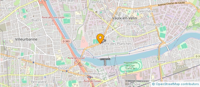 localisation de l'entreprise SARL LEPI à VAULX-EN-VELIN