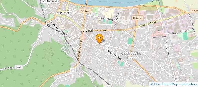 localisation de l'entreprise SARL LEPIOUFFE à CAUDEBEC-LES-ELBEUF