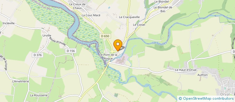 localisation de l'entreprise SARL LEPRETRE  HEUGUEVILLE-SUR-SIENNE