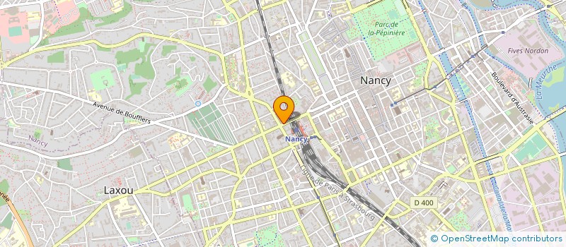 localisation de l'entreprise SARL LEPROVOST JULIEN à NANCY