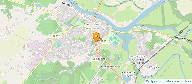 localisation de l'entreprise SARL LERAY SECURITE à CHALONNES-SUR-LOIRE