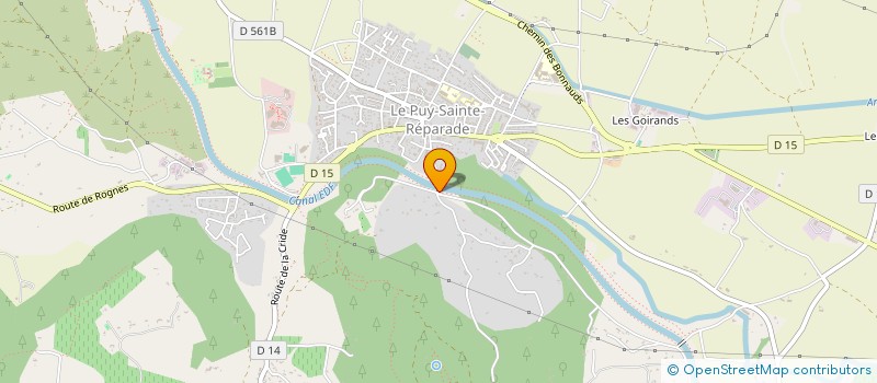 localisation de l'entreprise SARL LERESO à LE PUY-SAINTE-REPARADE