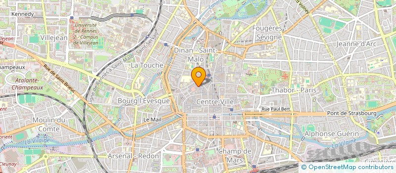 localisation de l'entreprise SARL LERI  RENNES