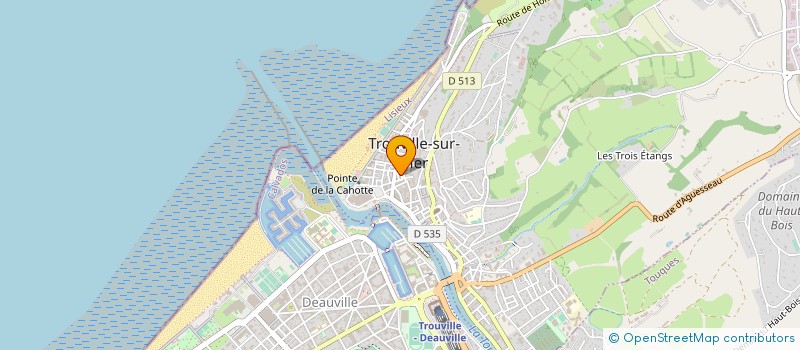 localisation de l'entreprise SARL LEROUX à TROUVILLE-SUR-MER