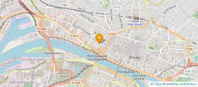 localisation de l'entreprise SARL LEROUX-COUTURE à ROUEN