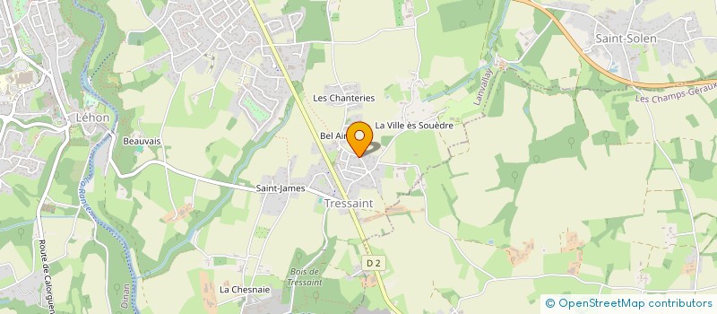 localisation de l'entreprise SARL LEROY  SAINT-CARNE