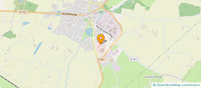 localisation de l'entreprise SARL LEROY  SAINT-MARTIN-DU-FOUILLOUX