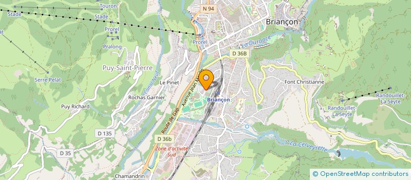 localisation de l'entreprise SARL LES 2 G à BRIANCON