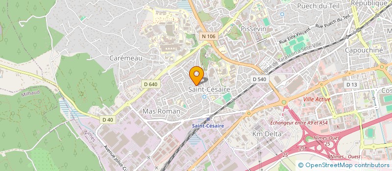 localisation de l'entreprise SARL LES 2G  NIMES