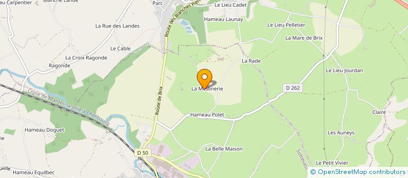 localisation de l'entreprise SARL LES 2M  SOTTEVAST