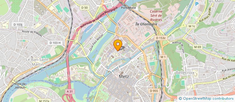 localisation de l'entreprise SARL LES 3 J'YMS à METZ