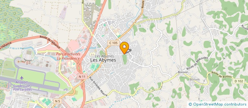 localisation de l'entreprise SARL LES 3 T à LES ABYMES
