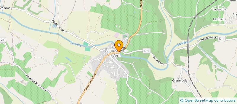 localisation de l'entreprise SARL LES 3 TETUS à CAHUZAC-SUR-VERE