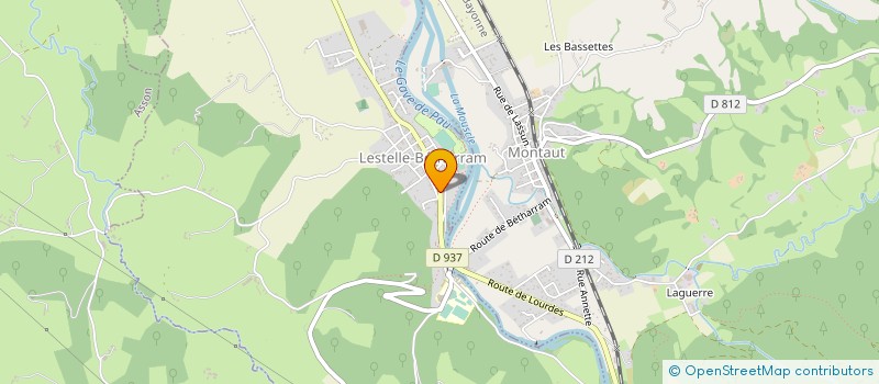 localisation de l'entreprise SARL LES 4 SAISONS à LESTELLE-BETHARRAM