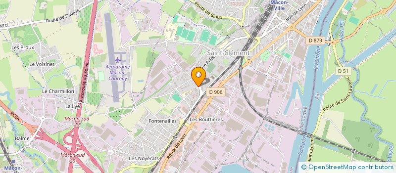 localisation de l'entreprise SARL LES 4 SAISONS à MACON