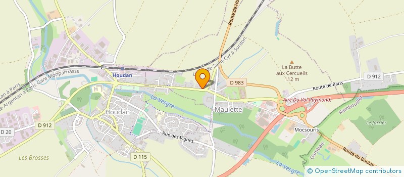 localisation de l'entreprise SARL LES ACACIAS à GOUSSAINVILLE