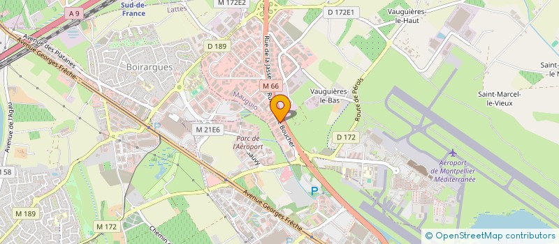 localisation de l'entreprise SARL LES ACCRAS DE MARIUS  MAUGUIO