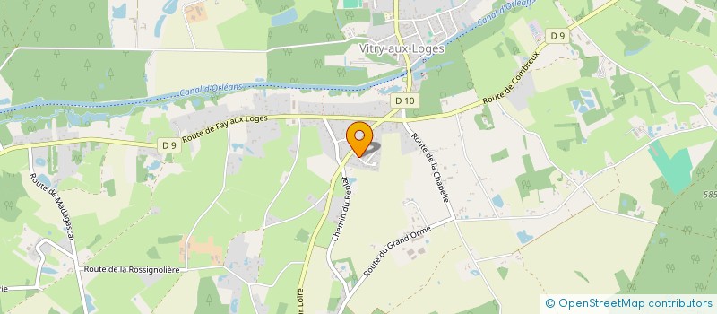 localisation de l'entreprise SARL LES AMBULANCES DE LA FORET à VITRY-AUX-LOGES
