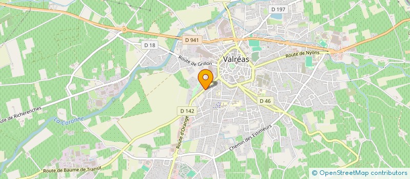 localisation de l'entreprise SARL LES AMBULANCES DE PIED VAURIAS à VALREAS