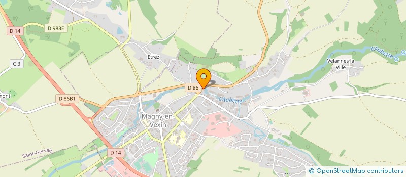 localisation de l'entreprise SARL LES AMBULANCES DU VEXIN à MAGNY-EN-VEXIN