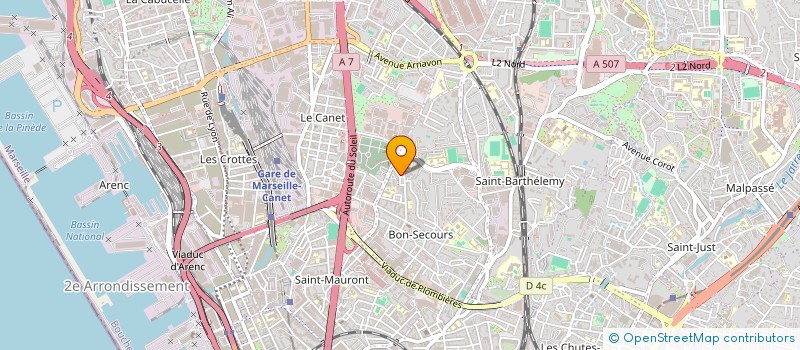 localisation de l'entreprise SARL LES AMIS à MARSEILLE