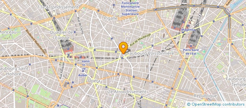 localisation de l'entreprise SARL LES ANNEES 80  PARIS