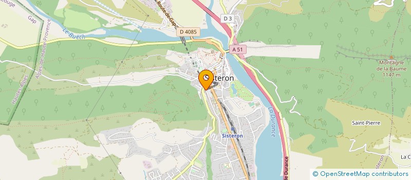 localisation de l'entreprise SARL LES ARCADES à SISTERON