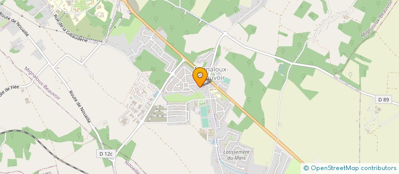 localisation de l'entreprise SARL LES ARMATEURS  MIGNALOUX-BEAUVOIR