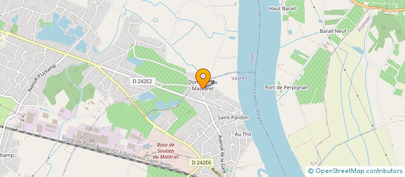 localisation de l'entreprise SARL LES ARTIGAUX  VAYRES