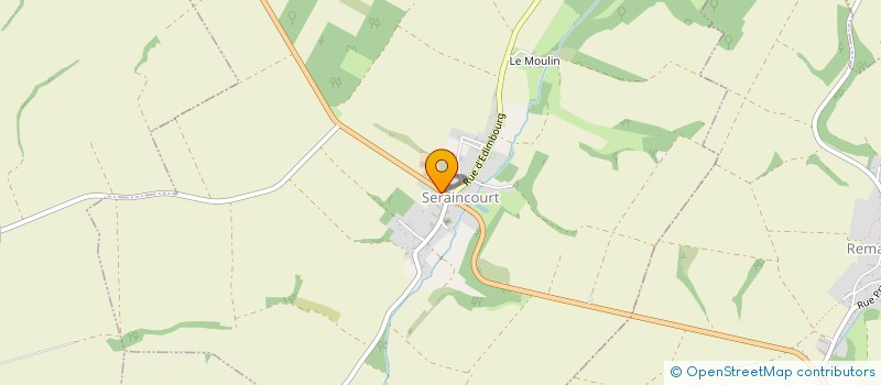 localisation de l'entreprise SARL LES ARTISANS ARDENNAIS DU BATIMENT  SERAINCOURT