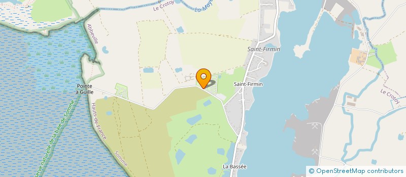 localisation de l'entreprise SARL LES AUBEPINES à LE CROTOY