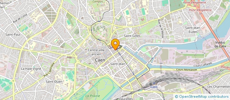 localisation de l'entreprise SARL LES BALADINS à CAEN