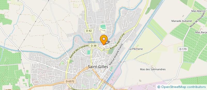 localisation de l'entreprise SARL LES BATISSEURS DU SUD à SAINT-GILLES