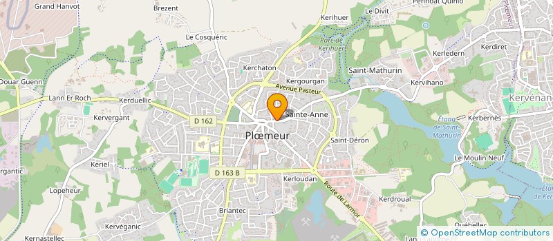 localisation de l'entreprise SARL LES BLES D'OR  PLOEMEUR