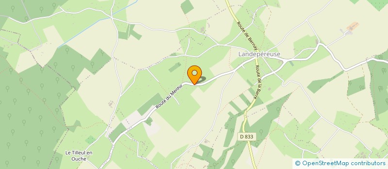 localisation de l'entreprise SARL LES BOIS D'OUCHE  LE NOYER-EN-OUCHE