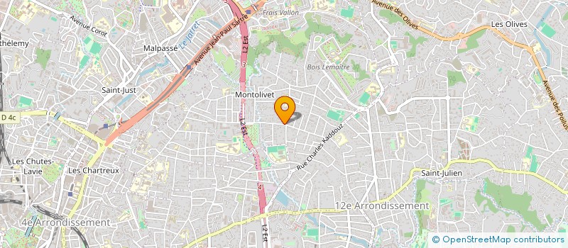 localisation de l'entreprise SARL LES BOSQUETS à MARSEILLE