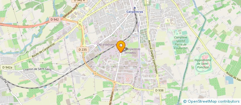 localisation de l'entreprise SARL LES BOULANGERS DU BEAUCET à CARPENTRAS